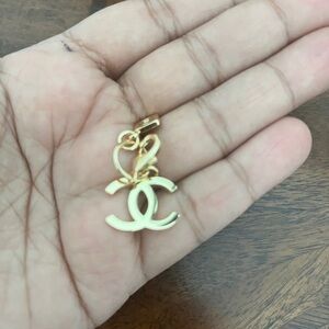 Chanel Gold Logo Charm